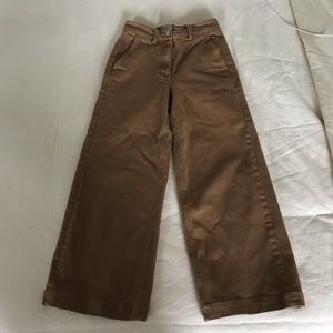 Everlane wide leg crop pant